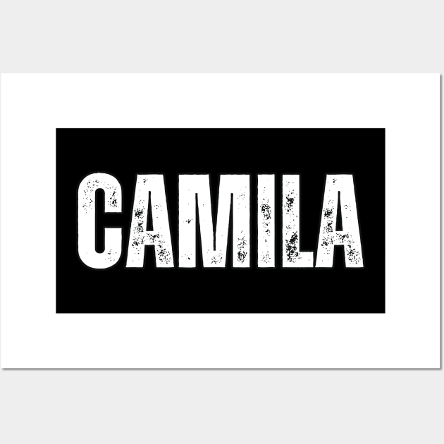 Camila Name Gift Birthday Holiday Anniversary Wall Art by Mary_Momerwids